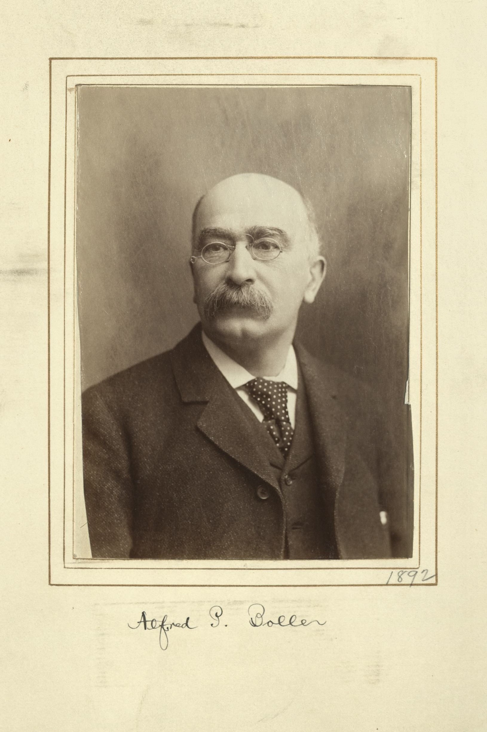 Member portrait of Alfred P. Boller